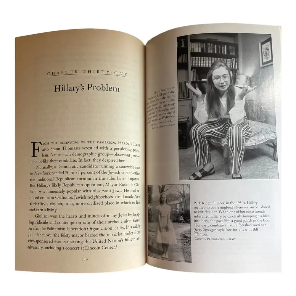 The Truth About Hillary by Edward Klein Hardcover Book